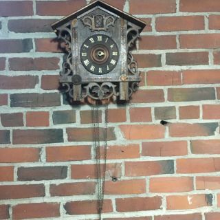 Antique 1908 Coocoo Clock 2