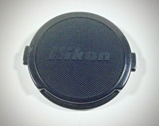 Nikon Vintage 52mm Black Front Camera Lens Cap For Ai / Ai - S / Non Ai