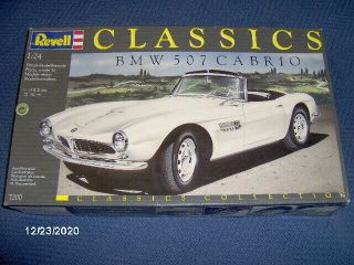 Revell Bmw 507 Cabriolet Model Kit 1:24 Scale.  Usa