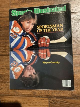 1982 Sports Illustrated Wayne Gretzky Oilers No Label