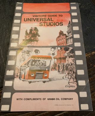 Vintage Visitors’ Guide To Universal Studios (california)