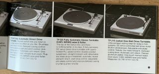 1984 Sanyo Consumer Electronics Full Line Stereo Brochure Vintage Audio Hifi