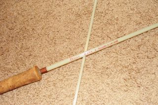 Old Vintage Wright & Mcgill Daisy Square Glass Fishing Rod - 6 1/2 Ft