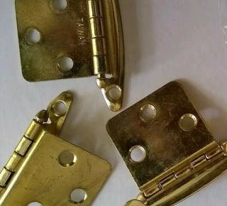 Vintage Cabinet Hinges 8 Per Bag Of Brass Hinges W Screws $7.  50 For 8