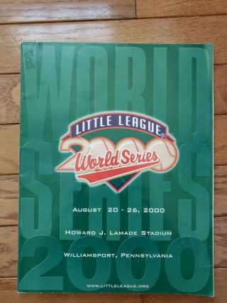 Little League World Series - 2000 Souvenir Program Williamsport,  Pa