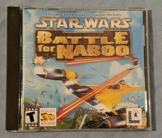 Star Wars: Battle For Naboo - Lucasarts - Pc - Vintage (2001)