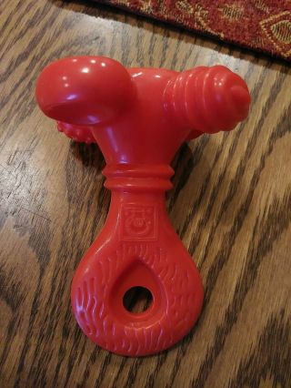 Discovery Toys Yummy Teether 1020 Red Vintage Shape