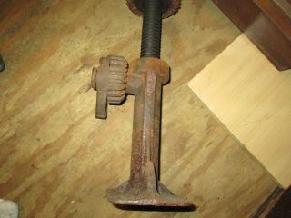 Vintage Ford Model A / T ? Cast Iron Racheting Screw Jack