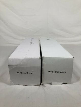 Wrap Master 1500 Foil And Plastic Wrap Dispensers Cutting Machines