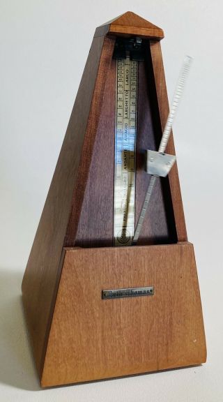 Vintage Seth Thomas Wooden Metronome 10 No.  10 E873 - 006 Ships