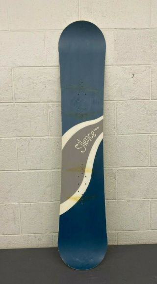 Vintage Silence 140cm Twin - Tip All - Mountain Snowboard Deck Great Fast