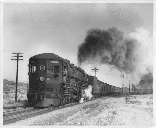 1950 Southern Pacific Train 26 Photo Vtg 8x10 3 Miles East Of Palmdale,  Ca
