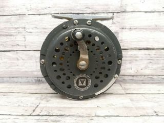 Vintage Martin Reel Co Model Mg - 10 Made In Usa.  Fly Fishing Reel Mohawk,  Ny