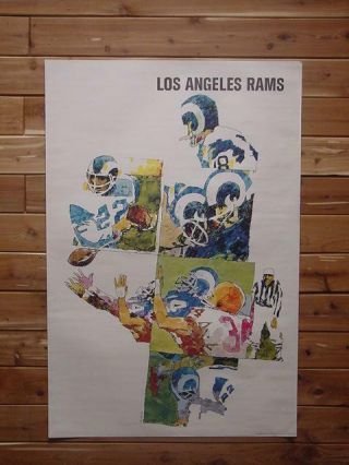 1968 Los Angeles Rams 2 X 3 Sports Illustrated Poster - Flash