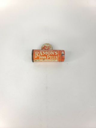 Vintage Medicine Tin,  Ramon 