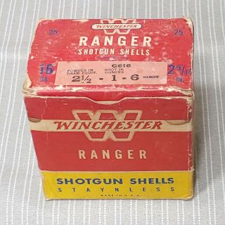 Vintage Winchester Ranger 16 Gauge Box (empty)