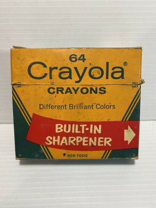 Vintage Crayola Crayons 1960 