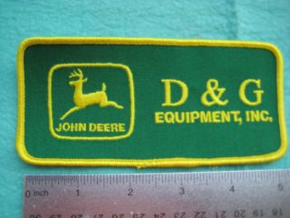 John Deere D&g Equipment Mi Service Tractor Patch
