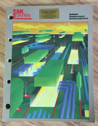 Rca Sk Series Reliable Replacement Semiconductors Skg202d 1984 Guidebook Vintage