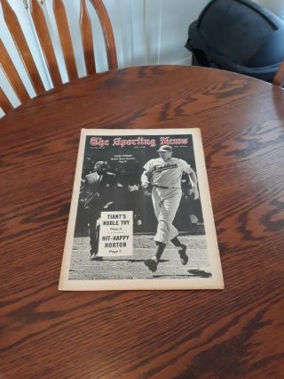 June 1,  1968 - The Sporting News - Frank Howard Of The Washington Senators (nm)