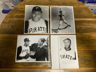 Bob Veale 8x10 Press Photos (4) The Sporting News Tsn Pittsburgh Pirates
