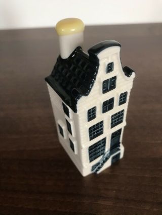 Klm Blue Delft Miniature House Number 78 Complete
