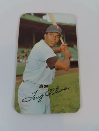 1971 Topps Baseball Card Tony Oliva 11 Minnesota Twins Ex