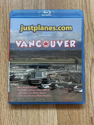 Just Planes Blu Ray Airport Dvd,  Vancouver,  Canada.  Aviation,  Cockpit