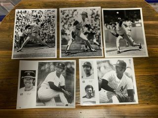 Rudy May 8x10 Press Photos (5) The Sporting News Tsn York Yankees