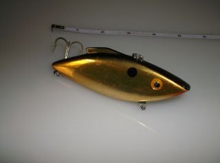 Vintage Bill Lewis Rattle Trap Magnum Fishing Lure Large 4 " 1oz Rattlin Bait