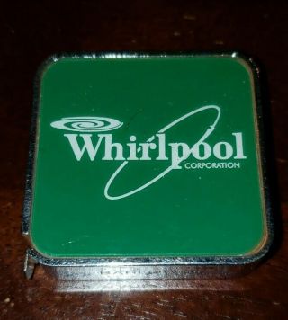 Vintage Barlow Whirlpool Corporation Advertising Tape Measure - Made In Usa