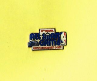 1987 Nba All Star Game Seattle Supersonics Sonics Nba Basketball Lapel Hat Pin