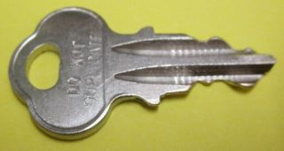 Parking,  Park - O - Meter,  Rockwell,  Magee - Hale,  Dual,  Top Key For Locks Stamped Pom