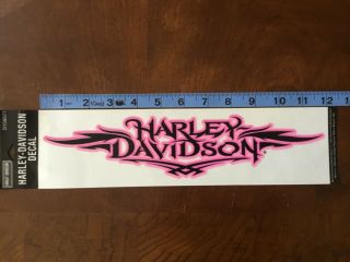 Harley Davidson Pink Expansion Decal Sticker D150077