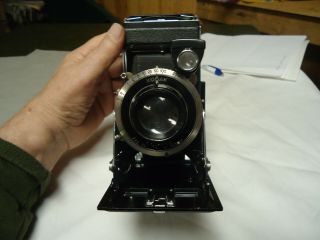 Antique Kodak Compur SIX - 16 Folding Camera Bellows - - 2