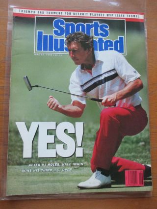 1990 Sports Illustrated Hale Irwin Wins 3rd Us Open In 19 - Hole Playoff No Label