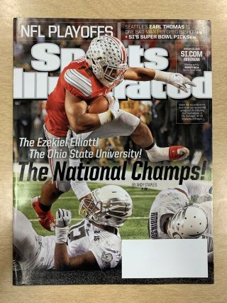 Sports Illustrated January 19,  2015 Ohio State National Champions