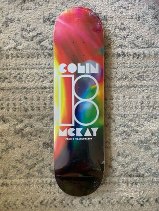 Rare Limited Edition Plan B Colin Mckay Skateboard Deck 8.  125 " X 32 "