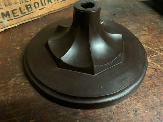Art Deco Smokers Table/Lamp Bakelite Pedestal Base Tilley Replacement 3