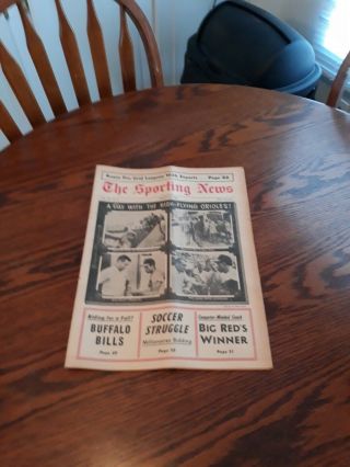 August 27,  1966 - The Sporting News - High Flying Baltimore Orioles