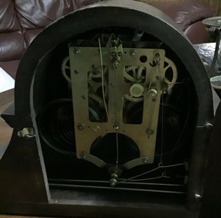 Antique Gilbert Chiming Mantle Clock 3