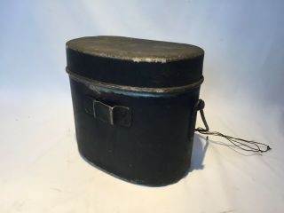 Ww2 Japanese Imperial Army Vintage Military Rice Cooker Antique Pg8