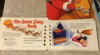 1976 The Santa Claus Book (A Golden Play and Learn Book) Christmas Vintage 2