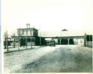 Camden Horse Railroad Vine St Ferry Camden C.  1890 