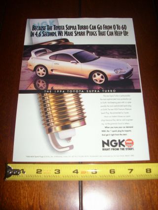 1994 Toyota Supra Turbo Ngk - Ad