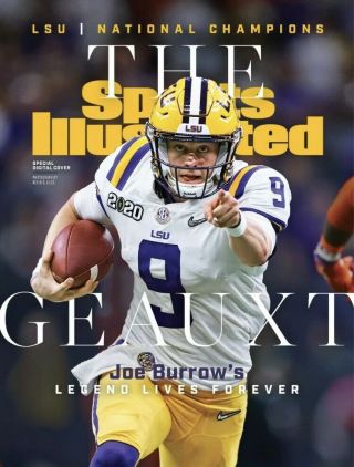 Lsu Tigers Football National Champions Sports Illustrated (si) Cover Photo