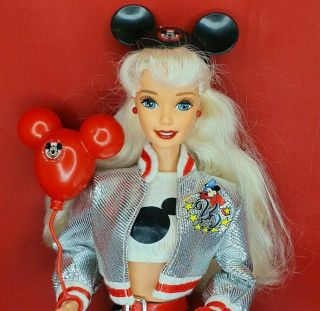 Barbie Walt Disney World 25th Anniversary Exclusive Special Edition Doll