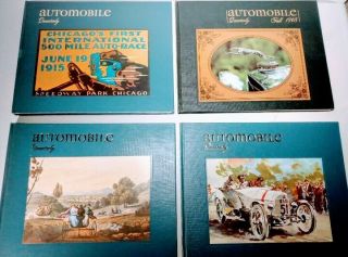 Automobile Quarterly Volume 2 Complete 1 - 4 Hardcovers With Slipcase 1963