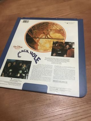 Disney The Black Hole Vintage RCA CED SelectaVision Videodiscs 3