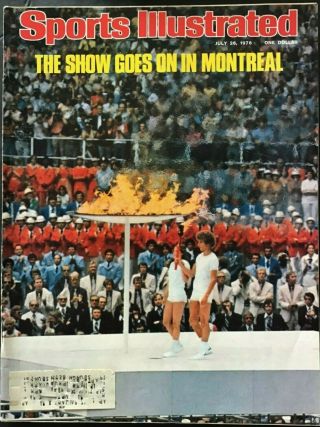 Sports Illustrated July 26 1976 Olympic Special The Show Goes On In Montreal